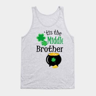 'Tis The Middle Brother, St. Patrick's Day Tank Top